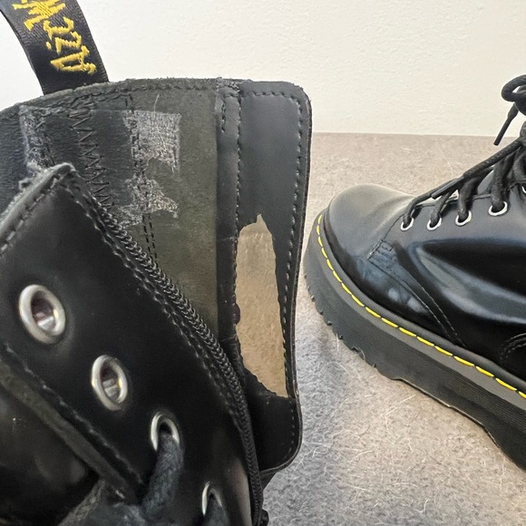 Dr. Martens, Jadon 8-Eye Leather Platform Boot - Picture 6 of 7